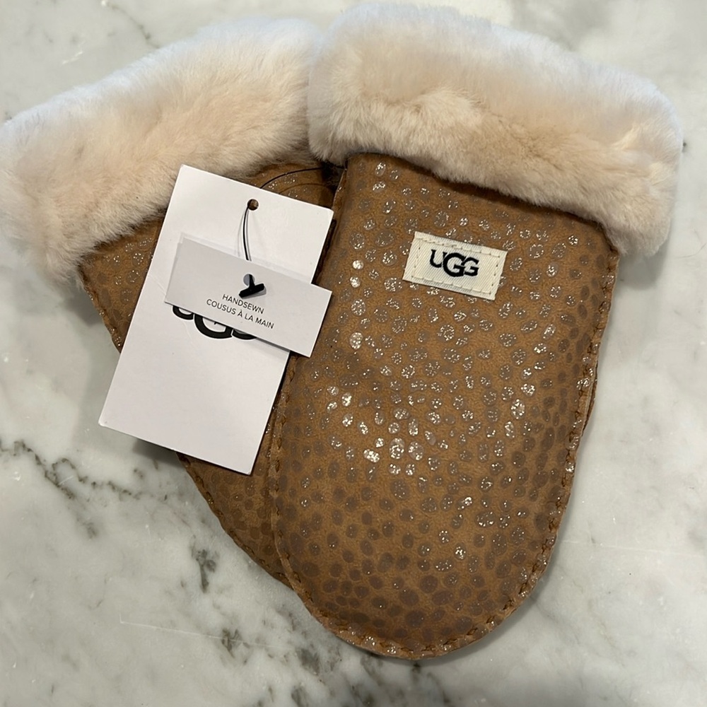 Ugg Girls 4-6y Sparkle Dot Mittens